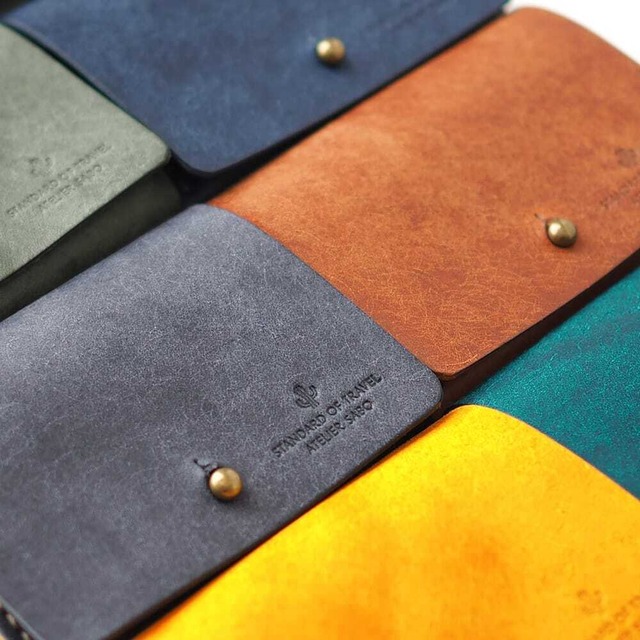 お札を折らない ミニ財布【ブラウン】（在庫あり）