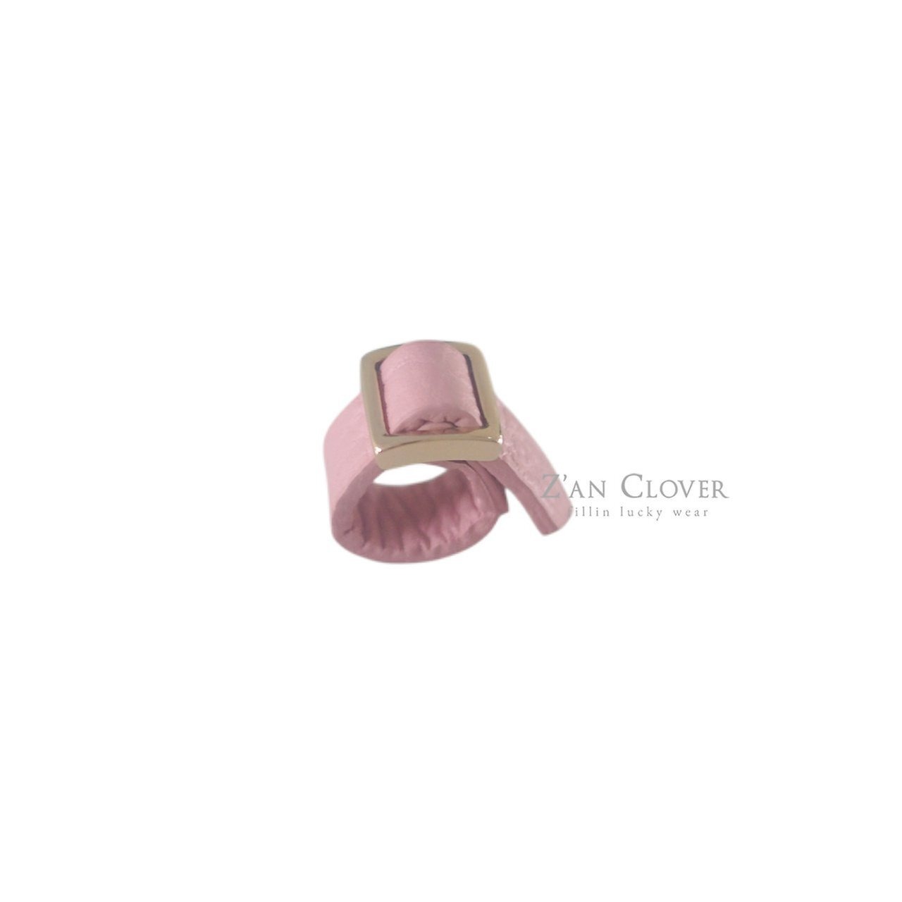 ZAN CLOVER［取寄］square leather ring 26winter