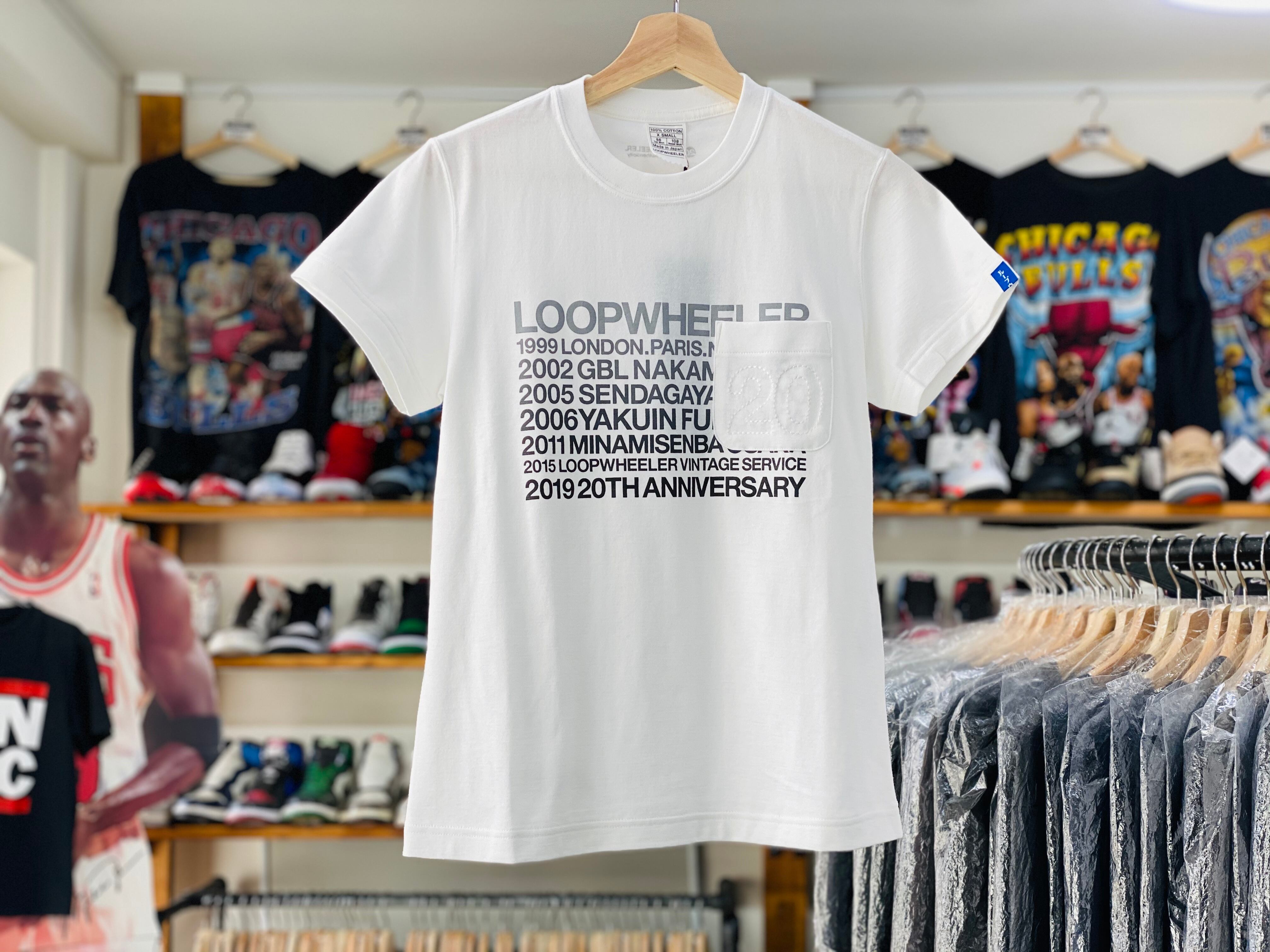 LOOPWHEELER 20th Tシャツ