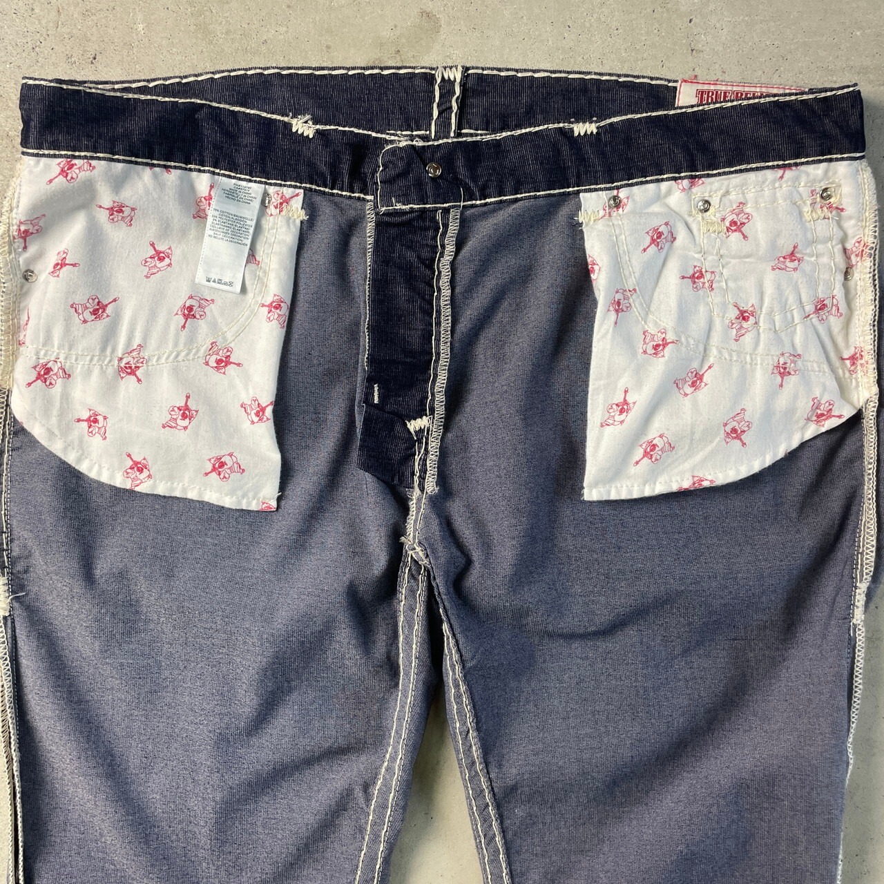 00年代 TRUE RELIGION トゥルーレリジョン コーデュロイパンツ メンズ 