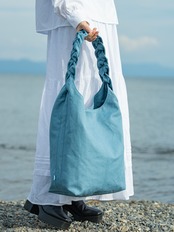 【 LLサイズ 】琵琶湖生まれの三つ編みバッグ