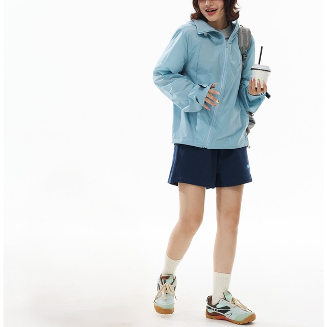 outdoor mood light hoodie jacket　アウトドアムードライトフーディージャケット　J1945