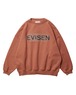 EVISEN SANDA CREW SWEAT BRICK L