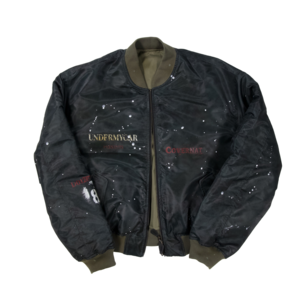 [UNDERMYCAR] Covernat X Undermycar Reversible Letter Graphic Ma-1 Jacket 正規品 韓国ブランド 韓国通販 韓国代行 韓国ファッション アンダーマイカー 日本 店舗