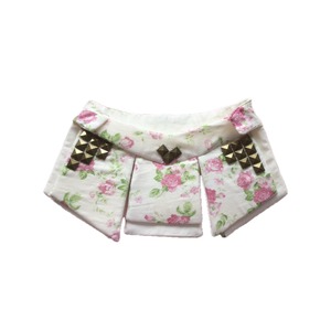 【yiyouggyeoung】Antique Floral pleated skirt