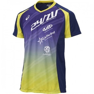 バレーボール　プリントプラシャツHS