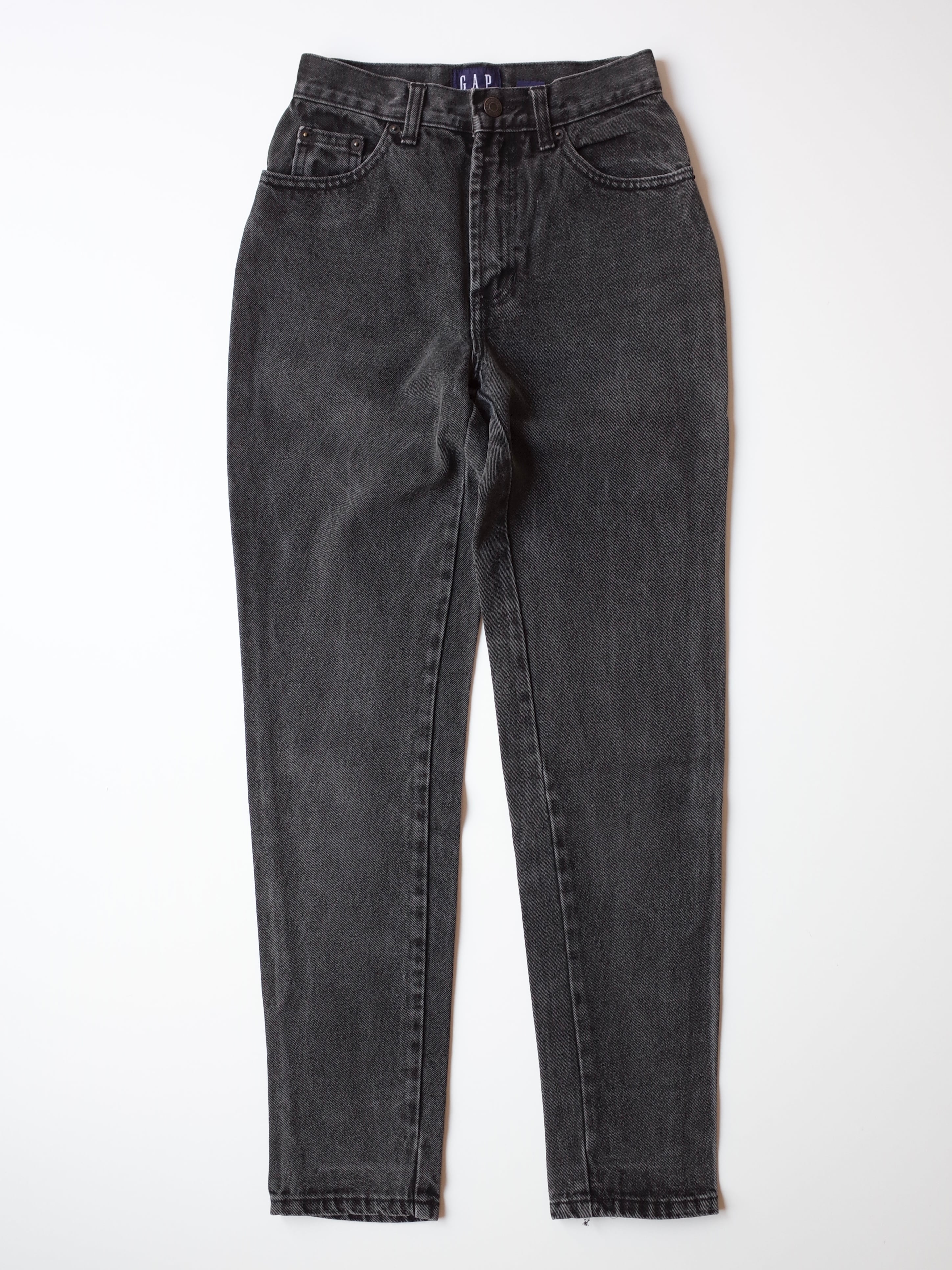 80-90s Old GAP black denim pants | port.
