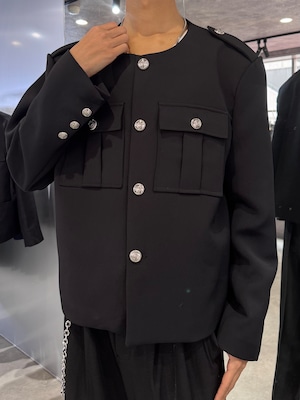 【ALUDE SELECT】 luxury mode short jacket