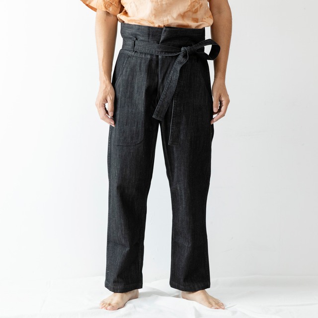 PT-63 新式野袴  [Japanese Denim] 黒