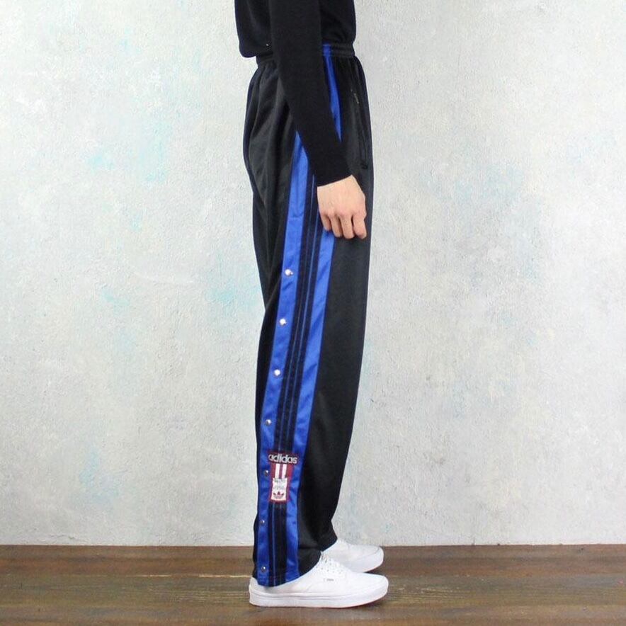 vintage adidas サイドライン&スナップボタン ジャージートラック