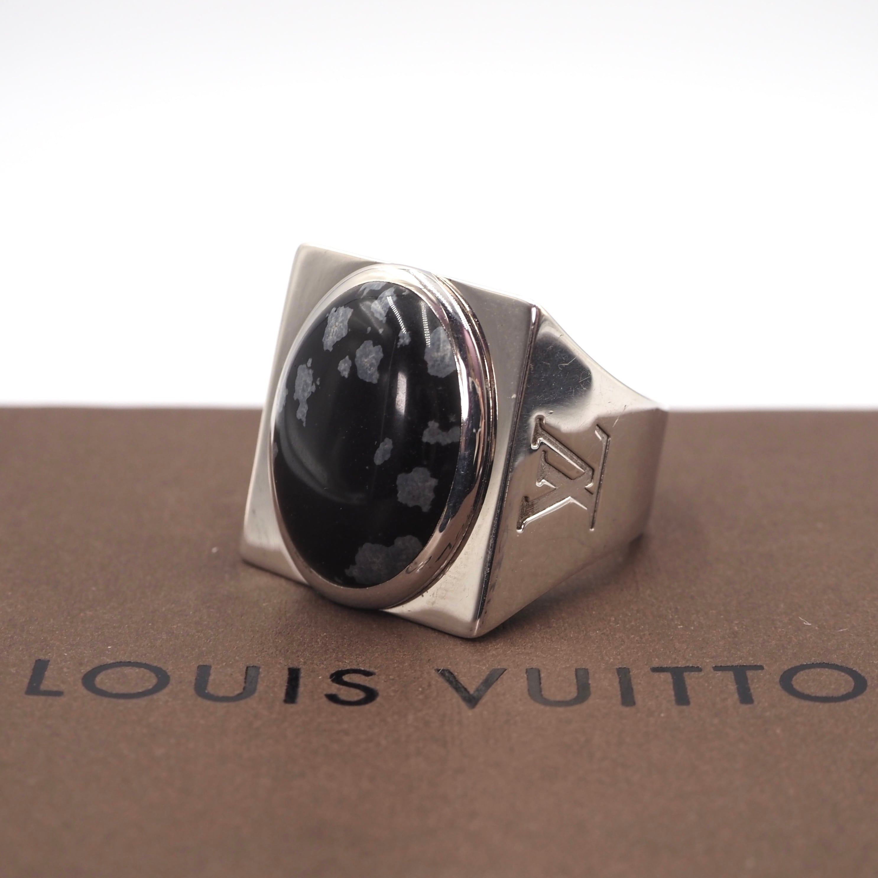 K 【新品】LOUIS VUITTON シルバー フープリング 2個セット Louis Vuitton | 2122TOKYO