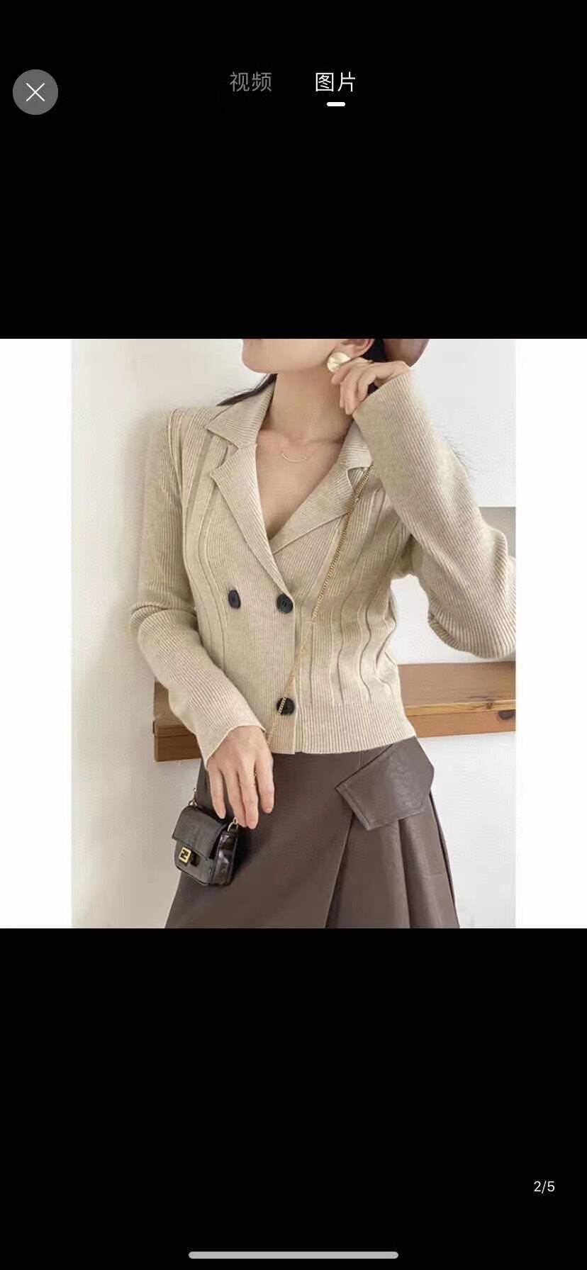 ノッチドラペルカラートップス