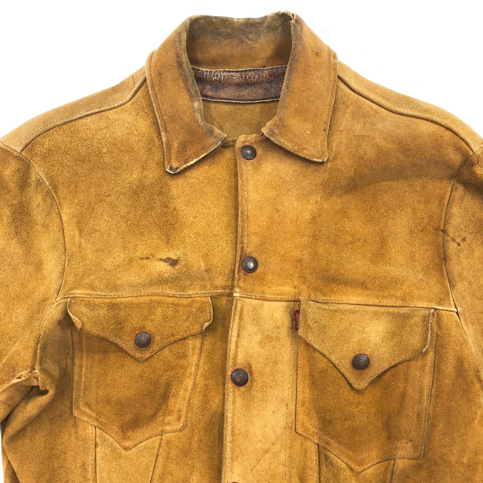 LEVI'S リーバイス 50- 60年代 ショートホーン BIG E スウェード