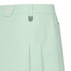 WOMEN HALF PLEATS UNDER LINE POINT SKIRT