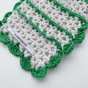 [Pattern] フリル巾着ポーチ