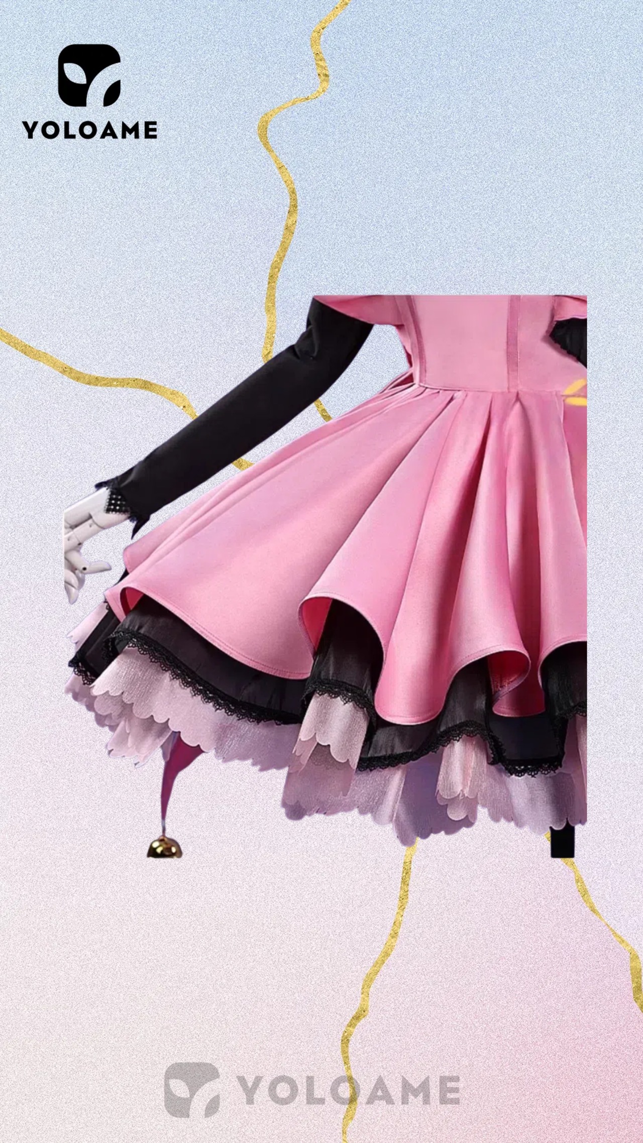 三分妄想 カードキャプターさくら 木之本桜 コスプレ 黒猫さくら サンダーを封印 衣装