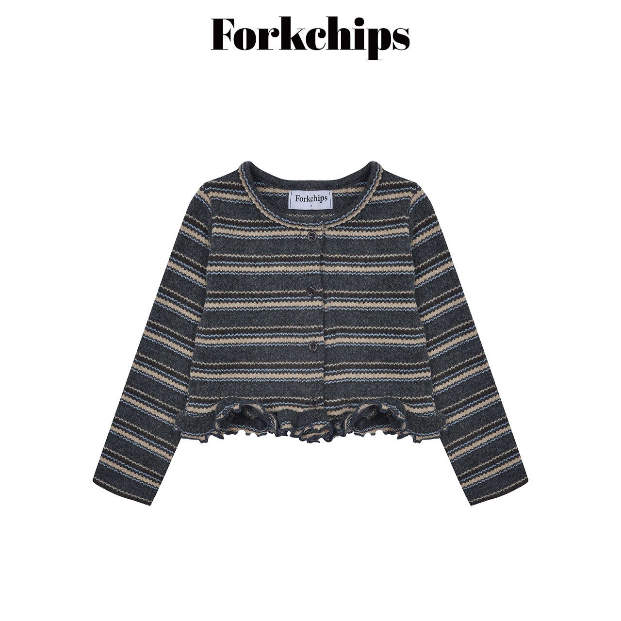 FORK CHIPS［取寄］tree cardigan 26winter