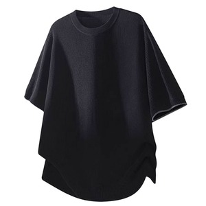 Lyocell-Linen Knit Short-Sleeve T-Shirt(MT1625)