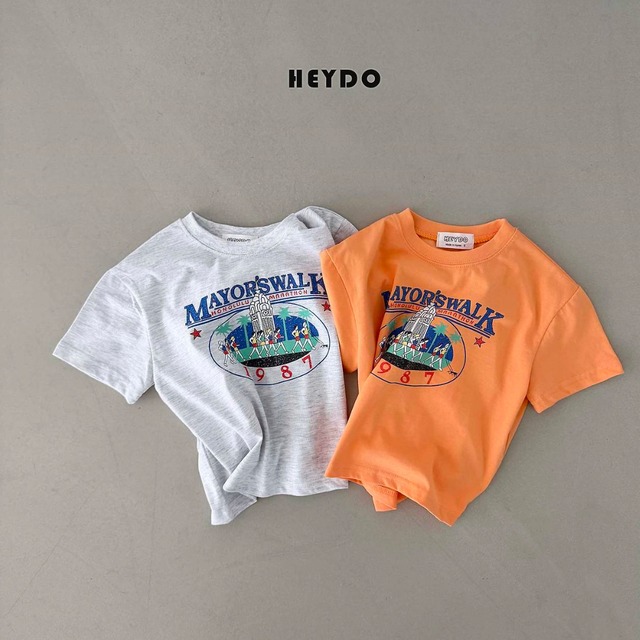 《送料無料》ランニングクルーT：Jr【HEYDO】※お取り寄せ