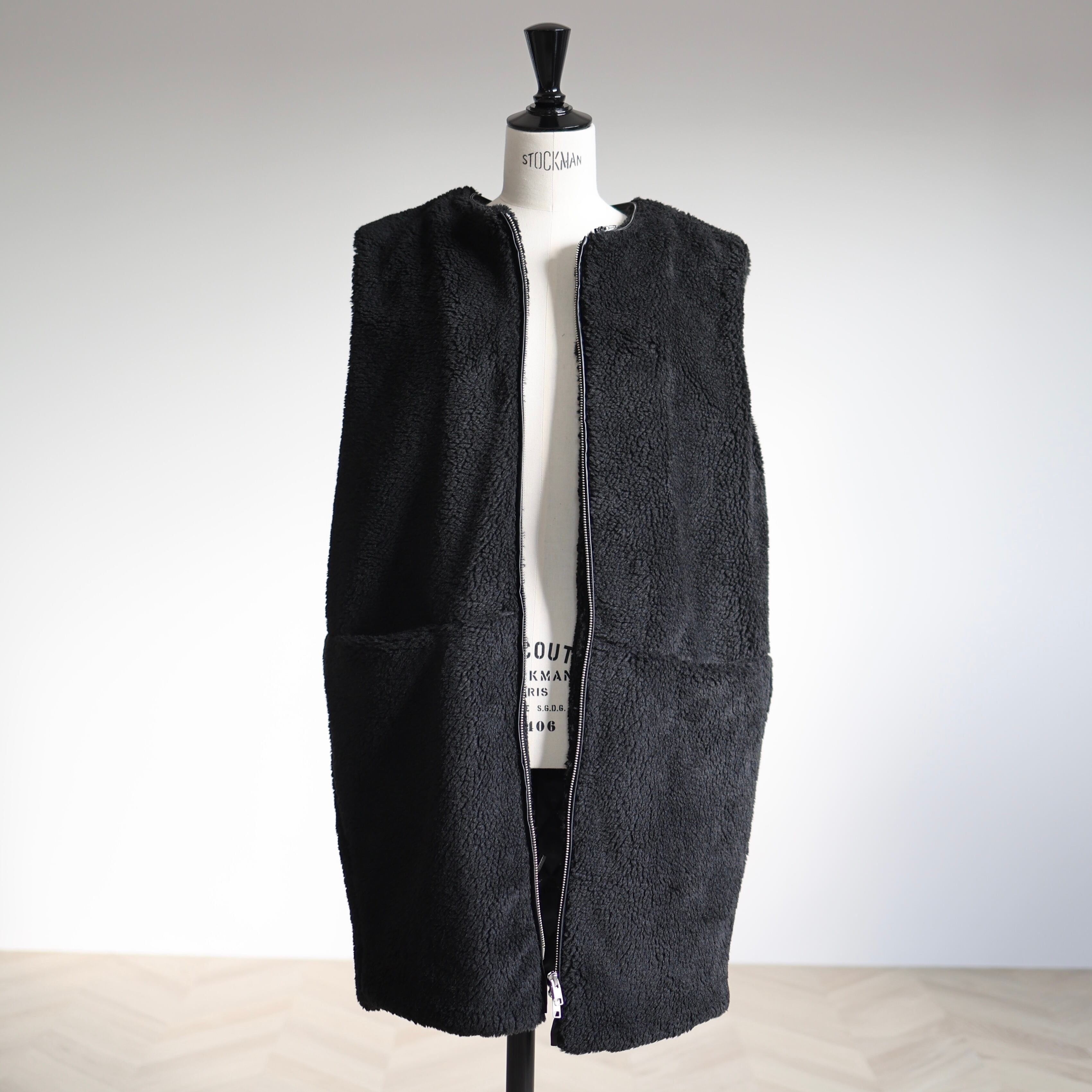 thinkfur Boa Layered Like Vest 新作ベスト 新品