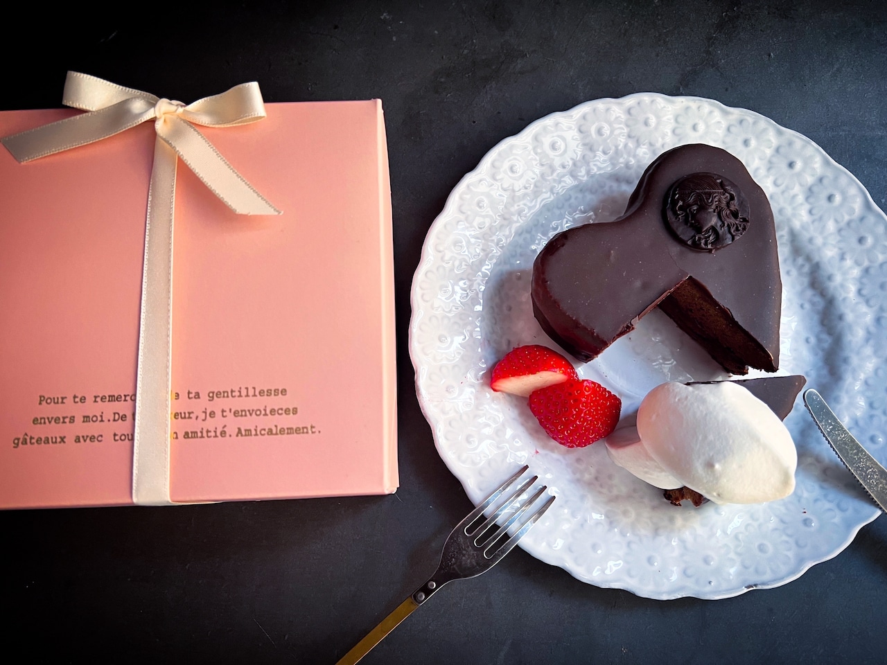 ハートのザッハトルテ(店頭お渡し)