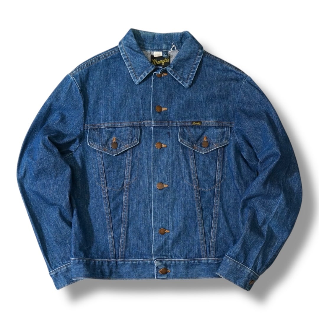 38】Wrangler 74126NV アメリカ製 デニムジャケット DENIM JACKET