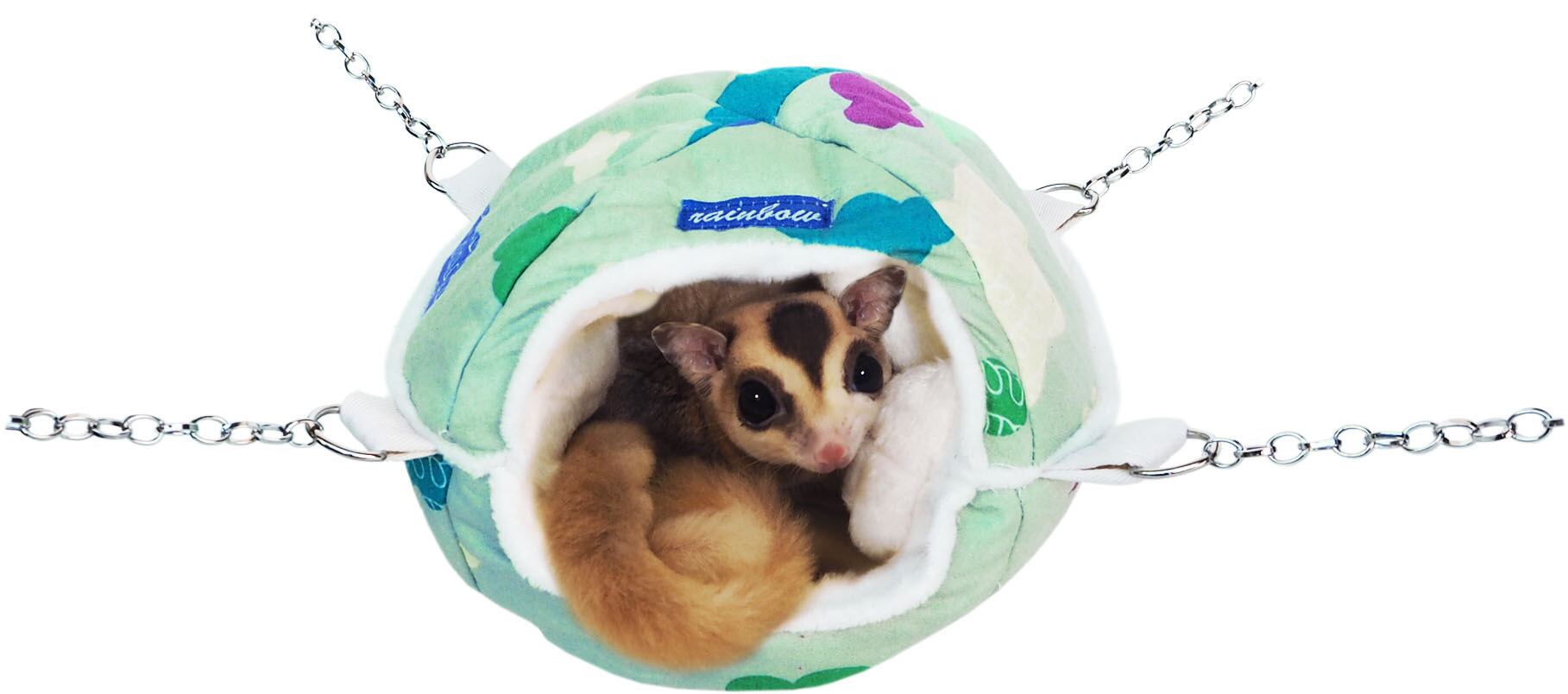 【小動物】ミニドームハウス ブラウン/グリーン