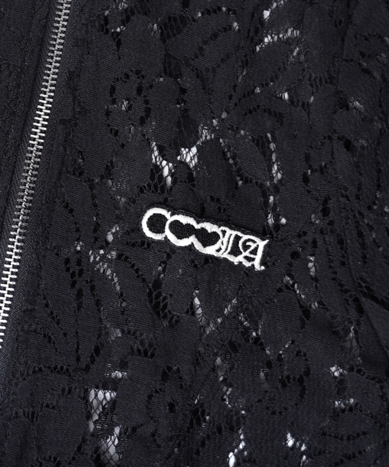 【先行販売】COOLAロゴレースライダースジャケット (BLACK) CQ-48036
