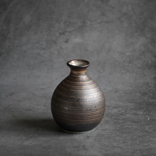 DARUMA 徳利　〜黒塗り内白金かすり〜限定品