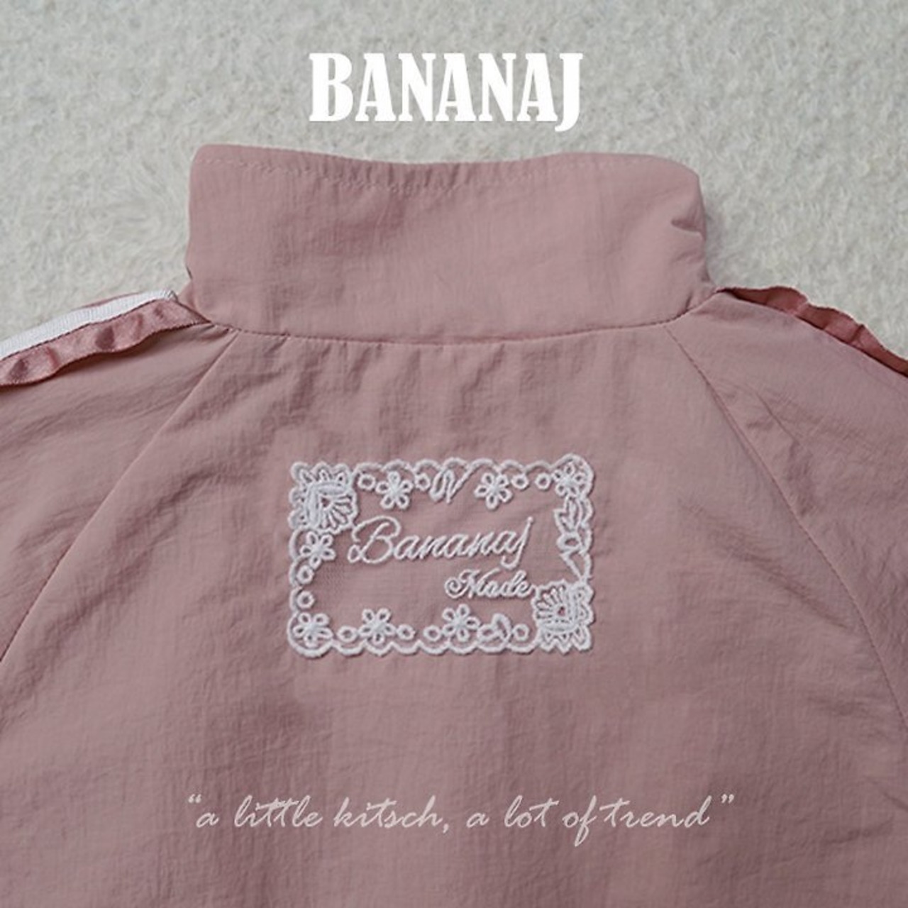 韓国子供服 / BANANA J  / 26Autumn / シュガー リボンジャンパー / 秋服 / ベビー *XS~JS*