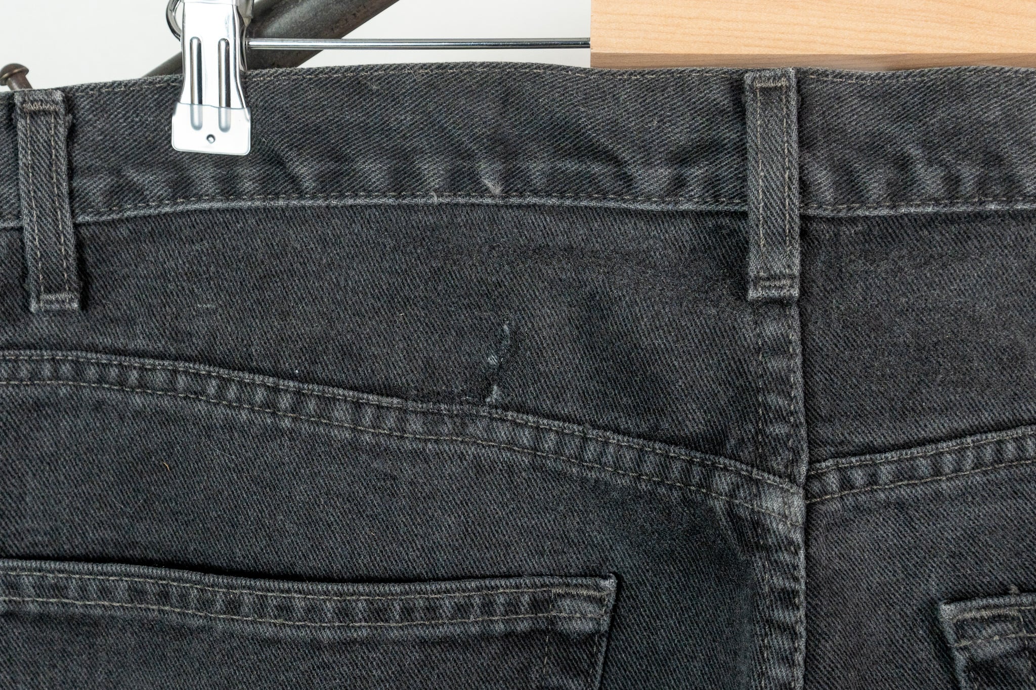 W40 L30】Levi's 505 Black Denim 