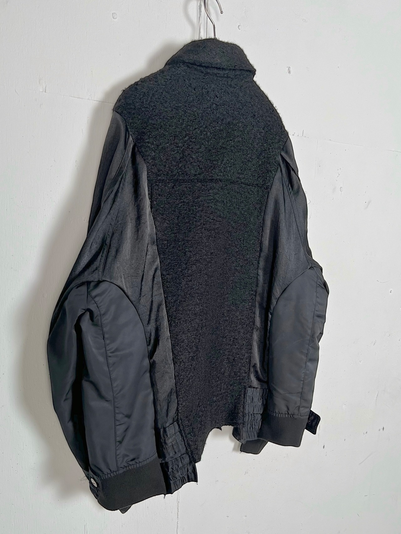 "再構築" Wool Touch Jacket×MA-1×Satin Blouson - 5