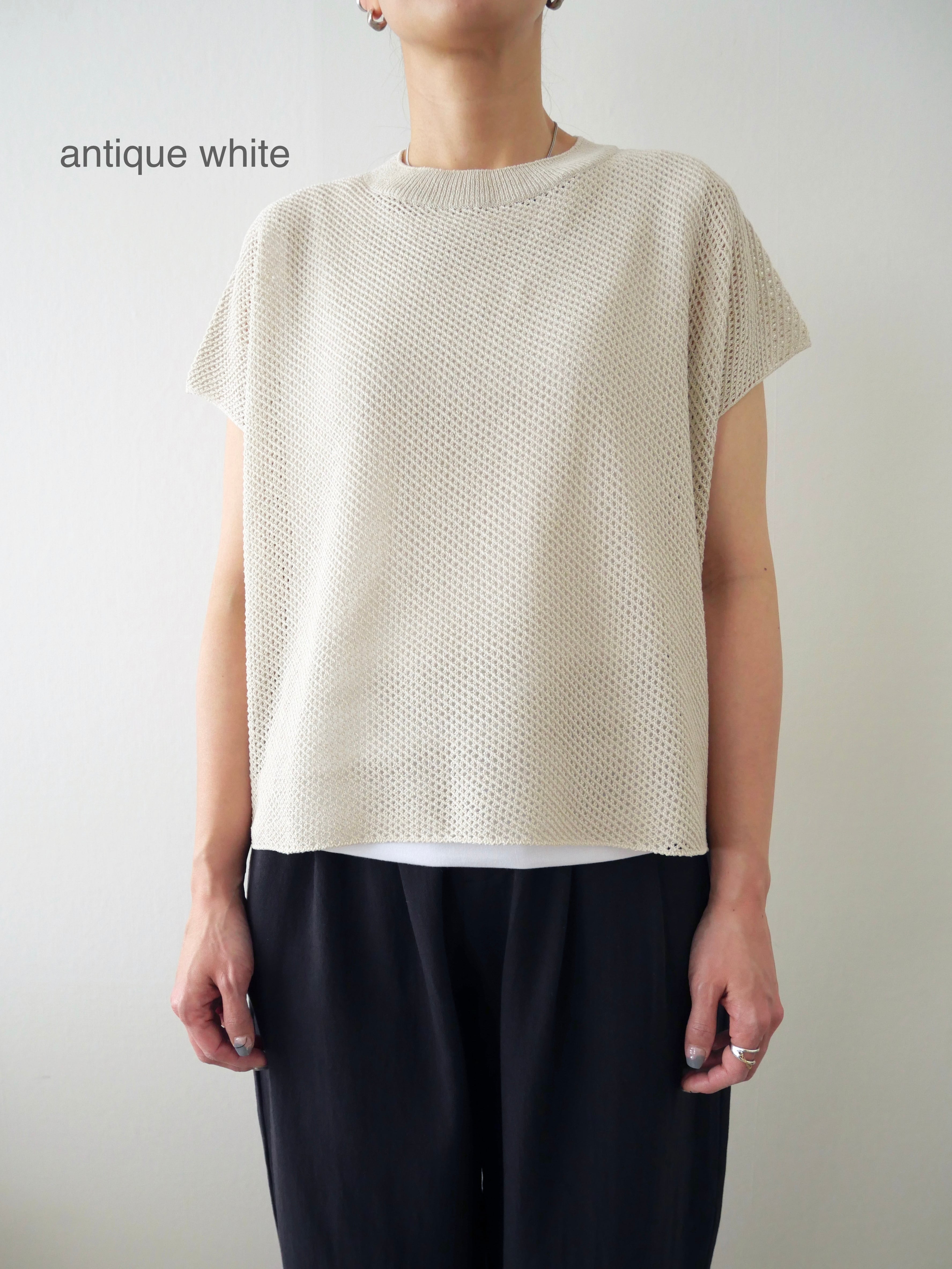 evam eva / dry silk vest