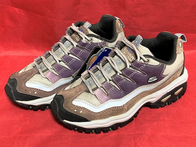 SKECHERS（スケッチャーズ）SKL2250/BKBY 6.5 23.5cm 黒/紫/茶色 206