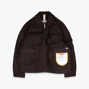 SHINYAKOZUKA 26AW DESIGNER'S ESSENTIAL JACKET WITH DICKIES (DEEP SEPIA) ISSUE#9