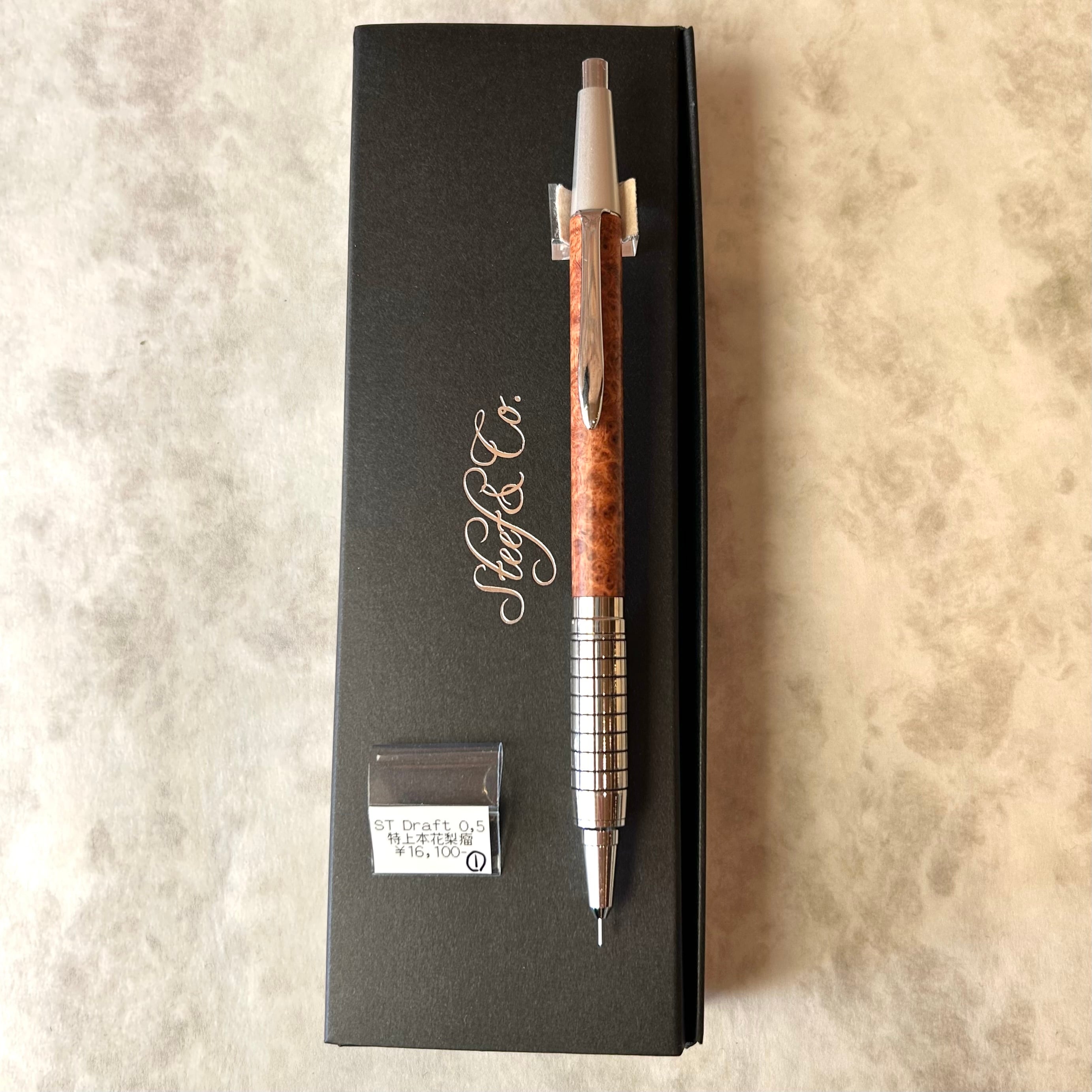 Steef&Co ST Draft 短軸メカセット【特上本花梨瘤】① | ペンネジューク