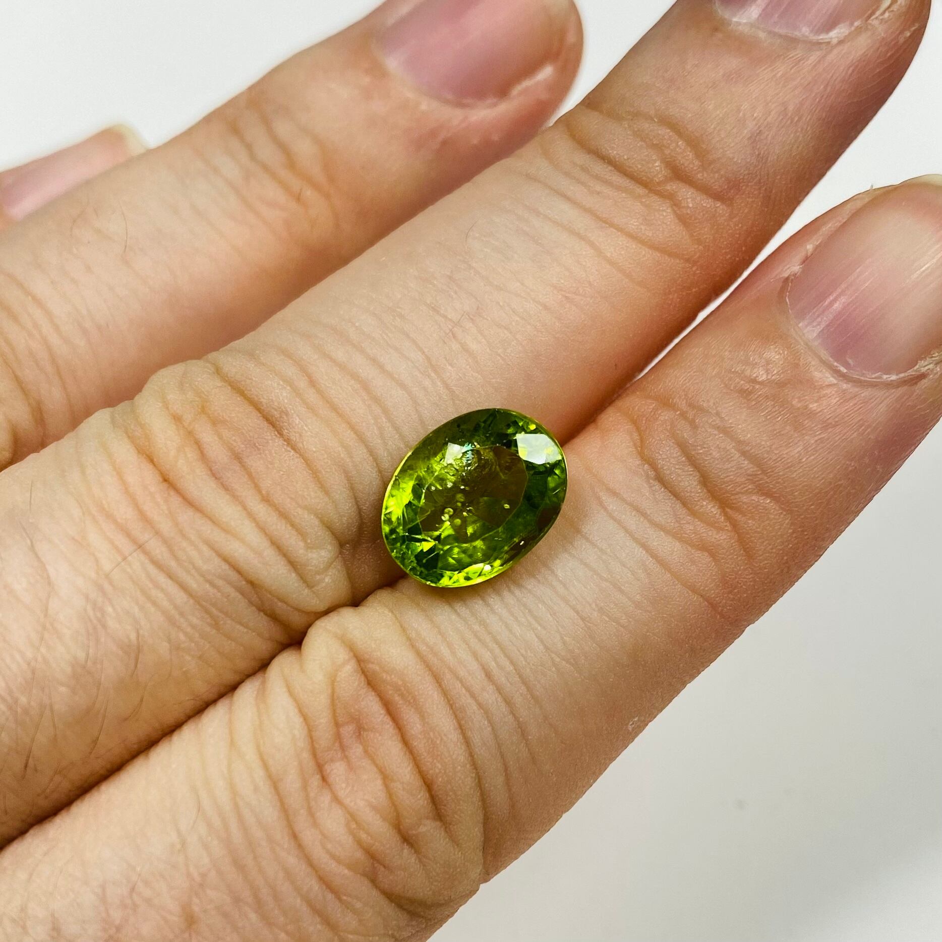 蓮の葉リリーパッドペリドット 2