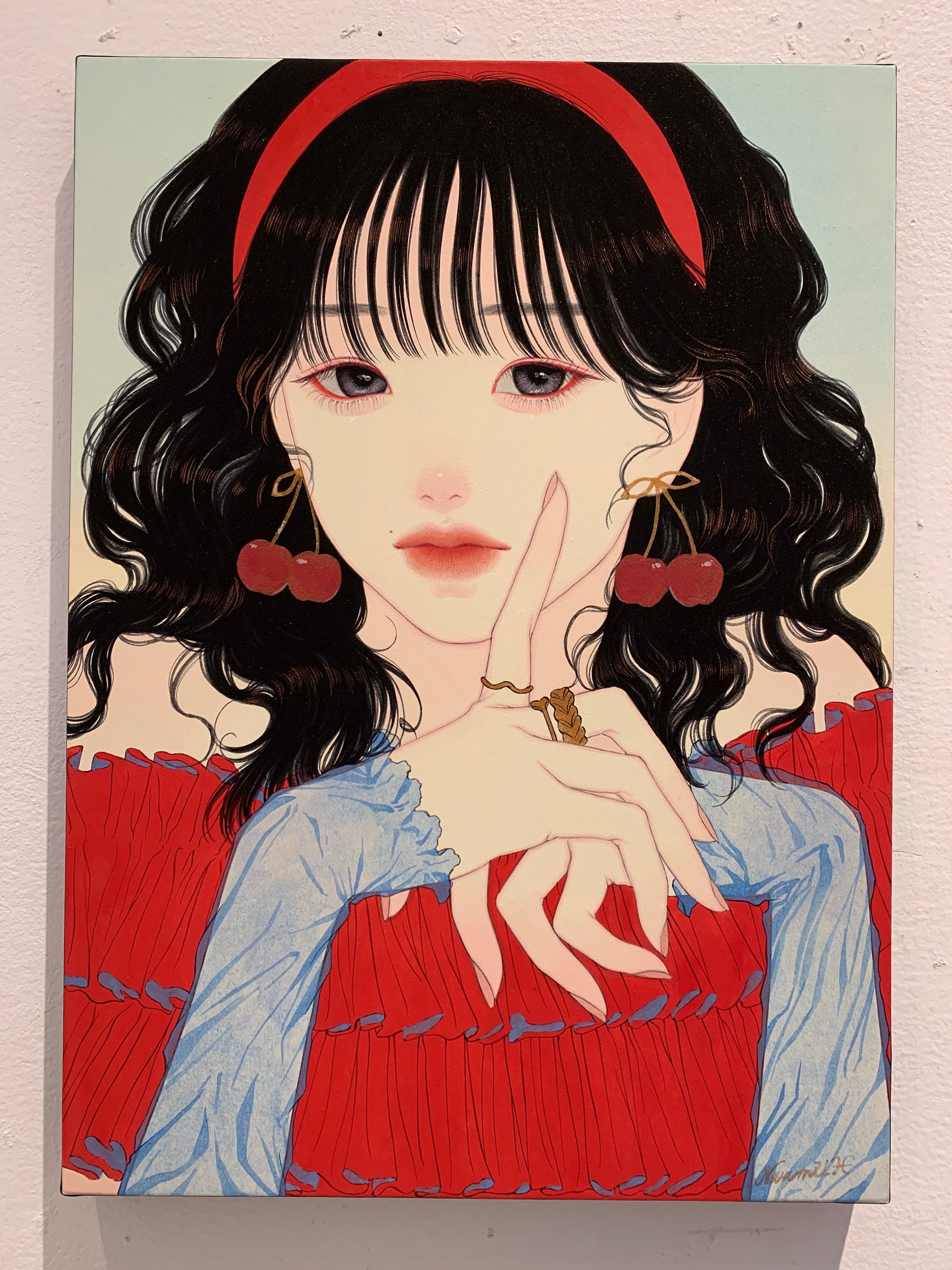 細川成美 「清楚系ヤンキー」キャンバスプリント 細川 成美 ホソカワ