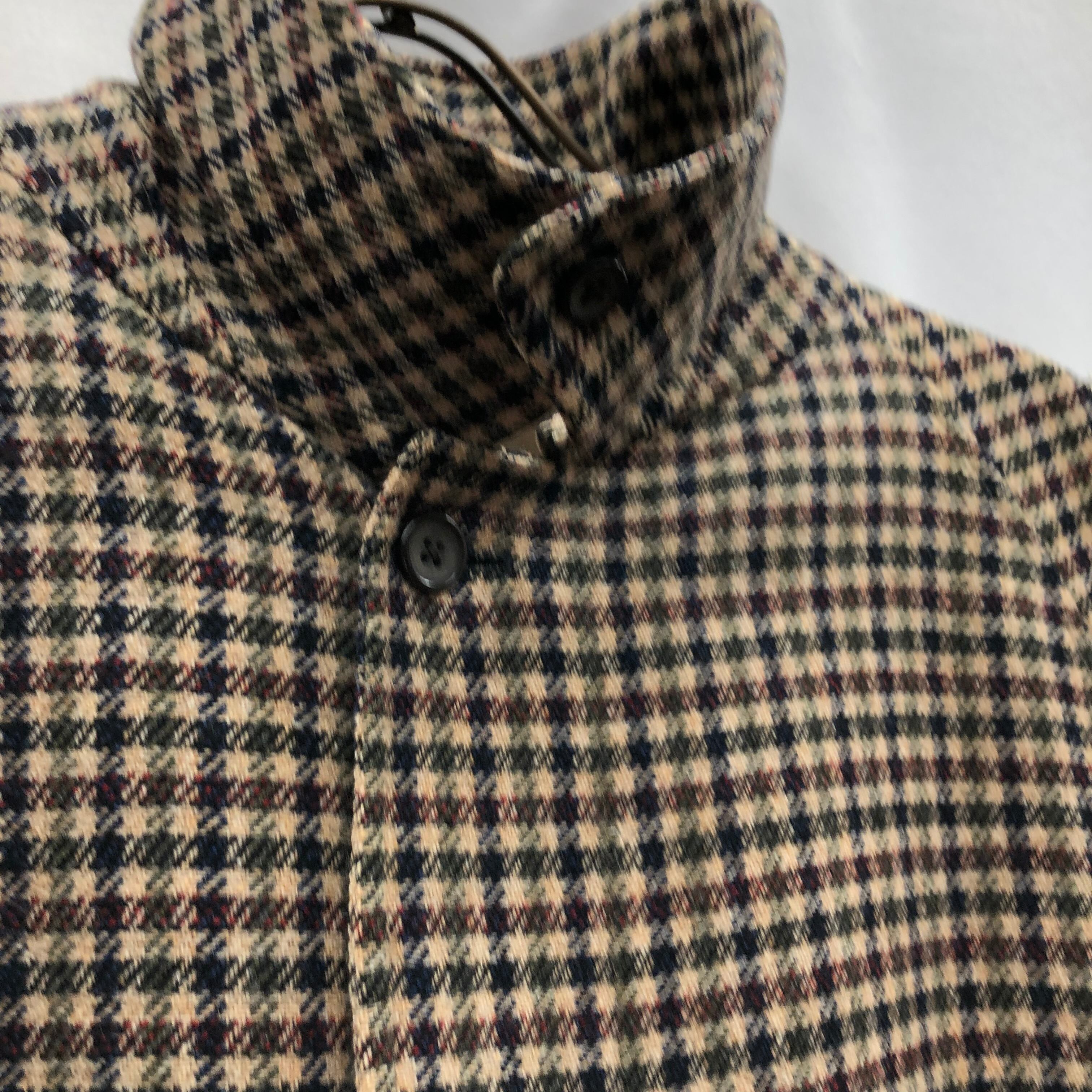 60s burberrys coat バーバリー burberry チェック コート ウール | no