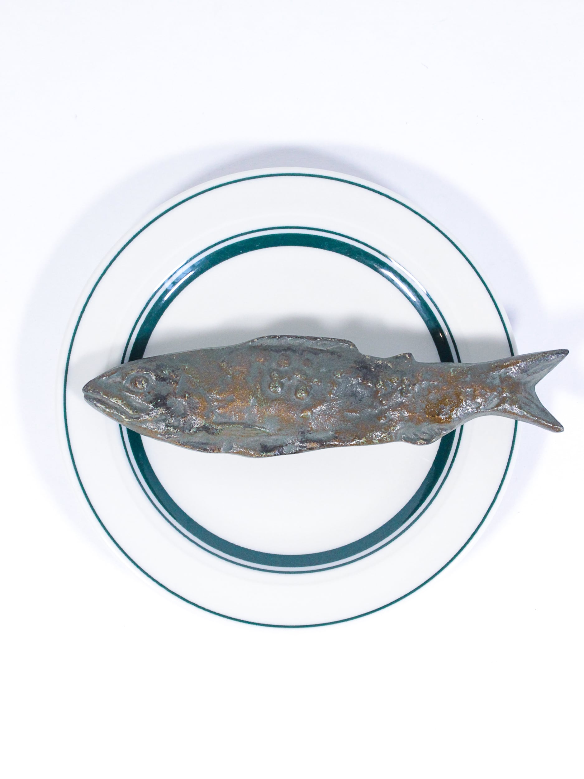 Cast Metal Fish Object 70s