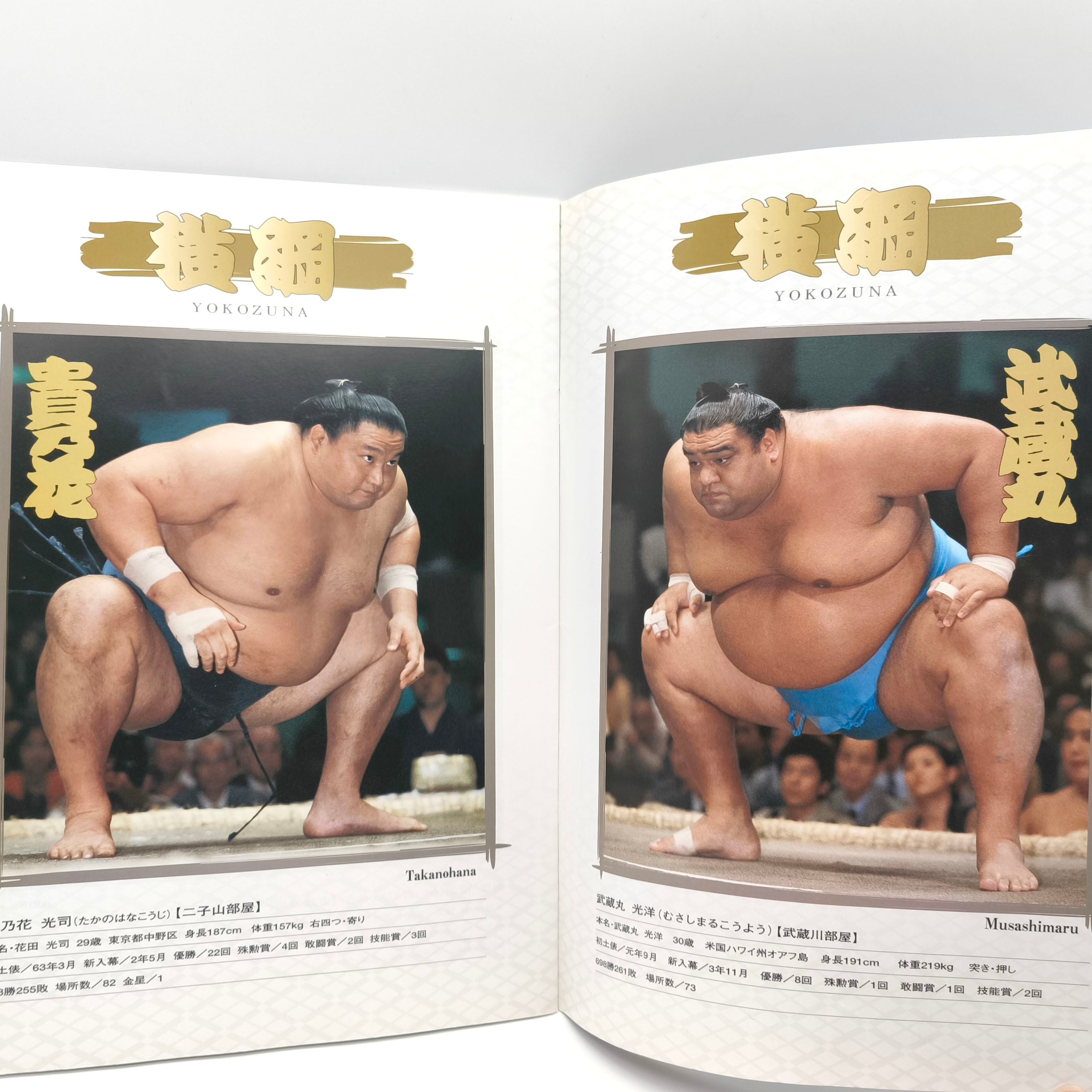 大相撲・パンフレット・1999年9月場所・2001年9月場所・2冊セット・No