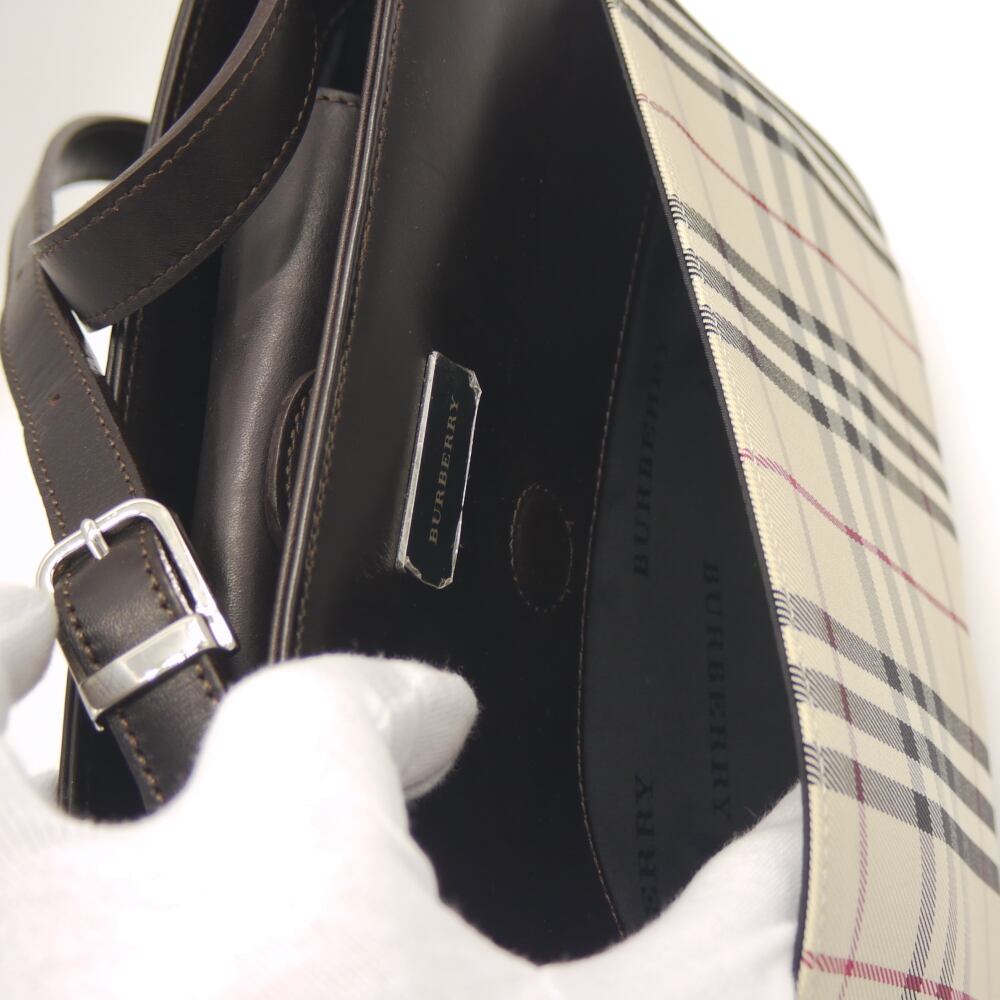 BURBERRY バーバリー ノバチェック柄 ショルダーバッグ Y05220