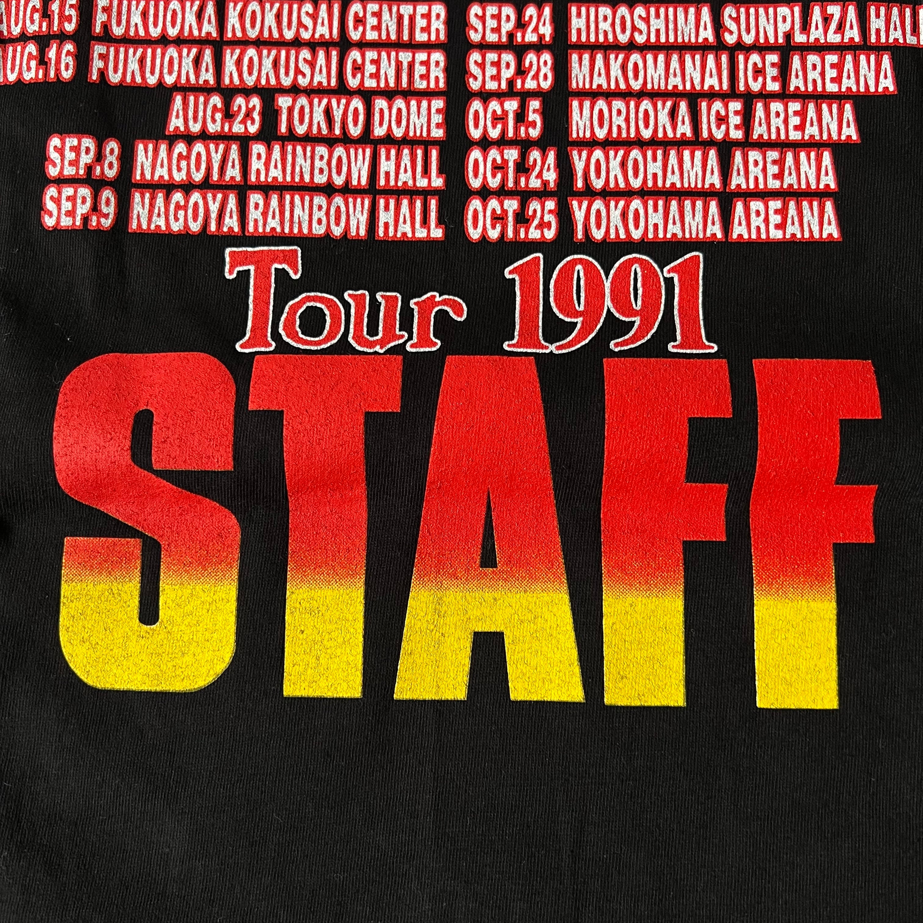 90s “X JAPAN” 1991 Violence In Jealousy tour STUFF Tee
