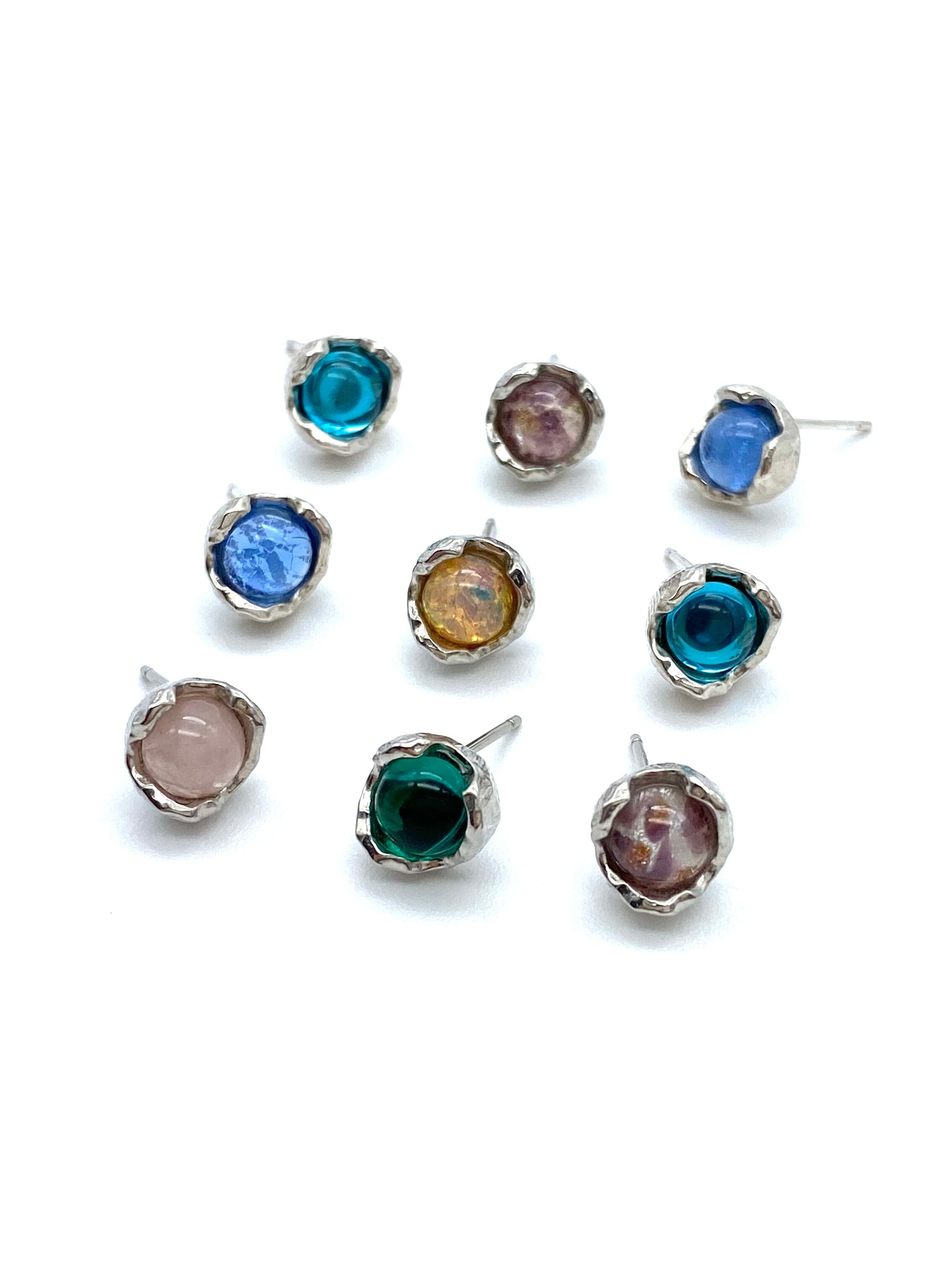 "in the rough" pierced earrings | silver925(1pc)