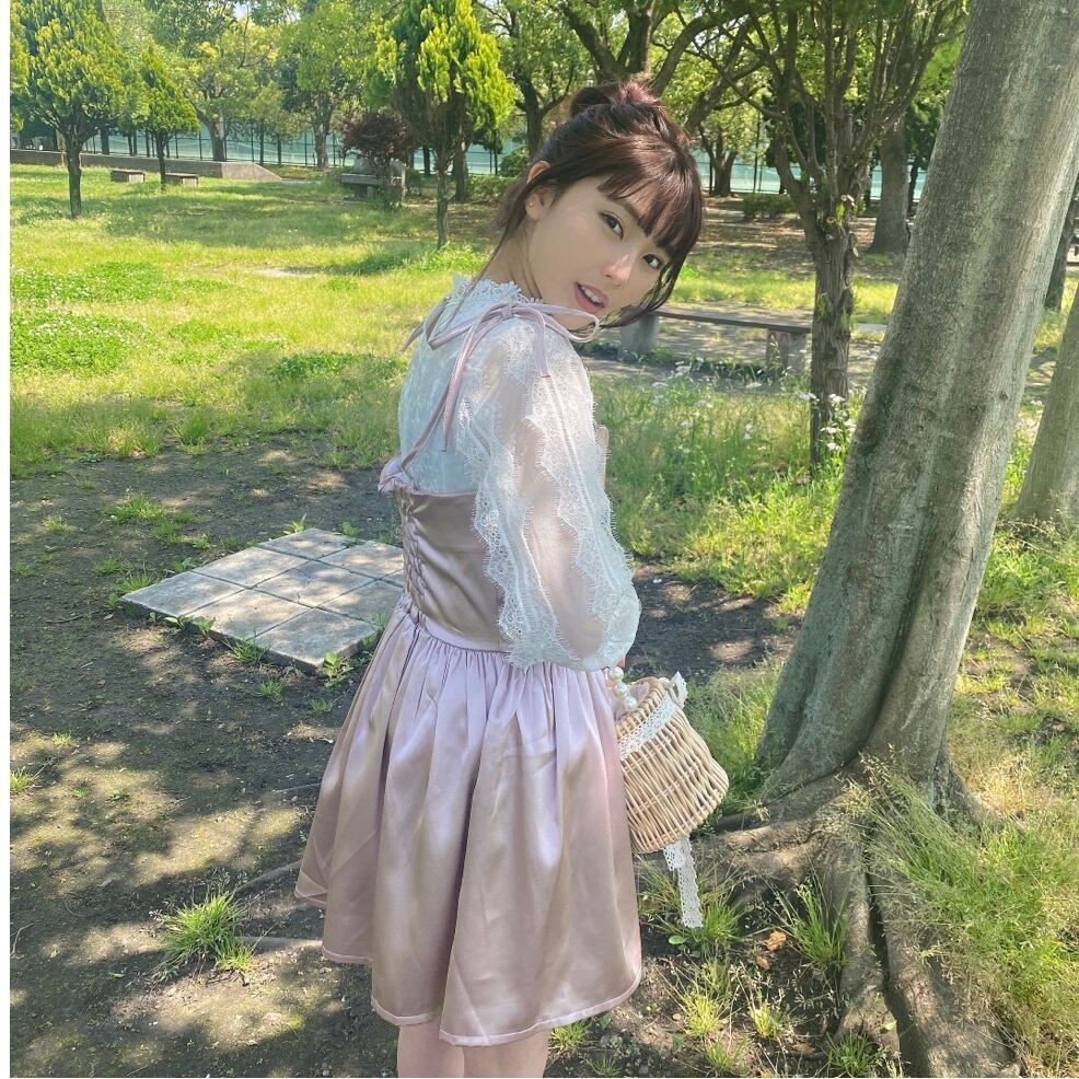 【Day23】original princess cami onepiece(pink)