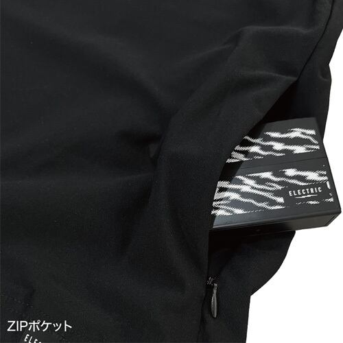 ELECTRIC ICON LOGO DRY HOOD WHITE ドライフード ホワイト