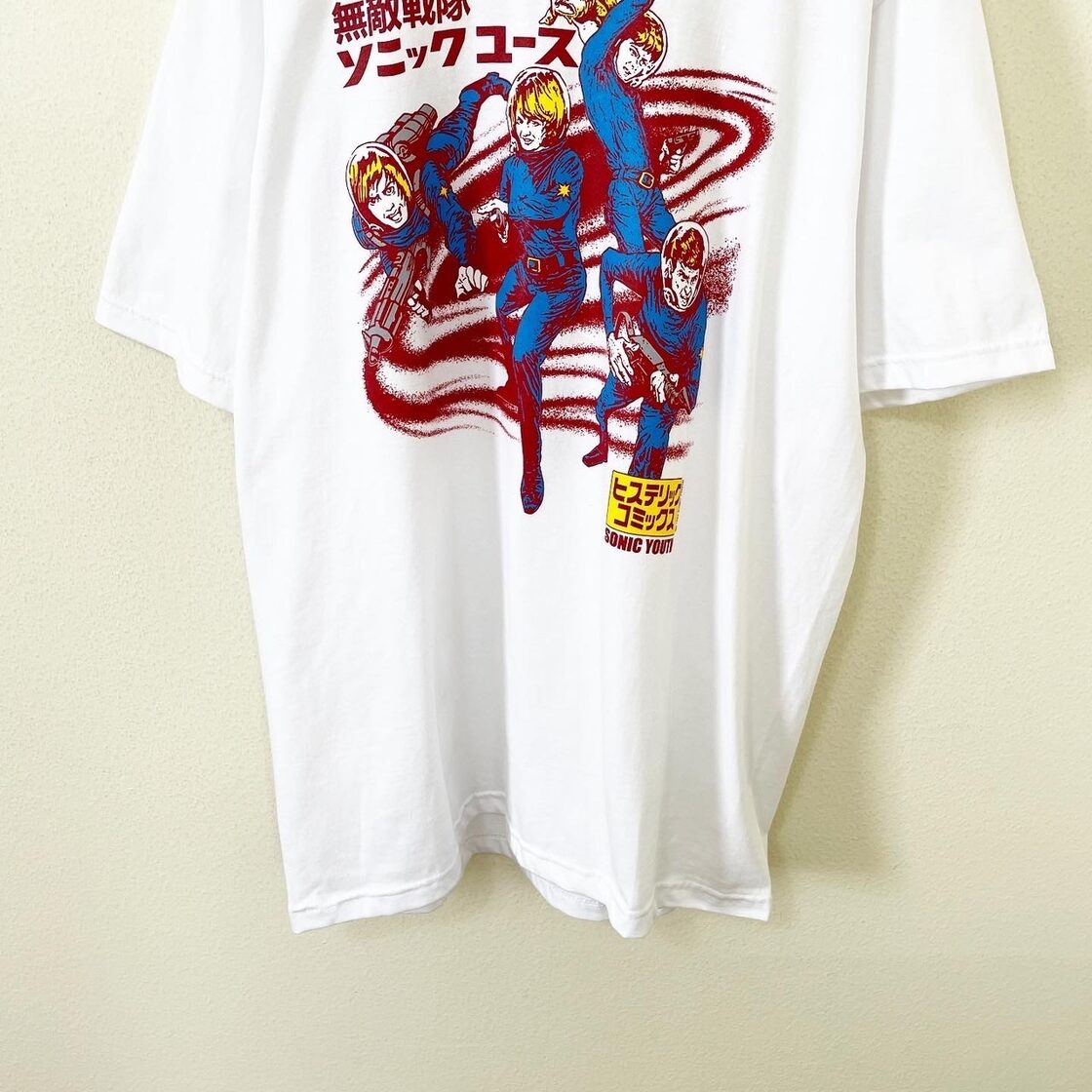 新品】SONIC YOUTH 無敵戦隊ソニックユース バンド Tシャツ 古着 | Pay ID