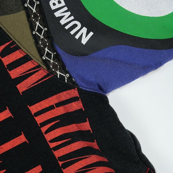 Size【M】 SUPREME シュプリーム ×Number (N)ine 25FW Patchwork Zip