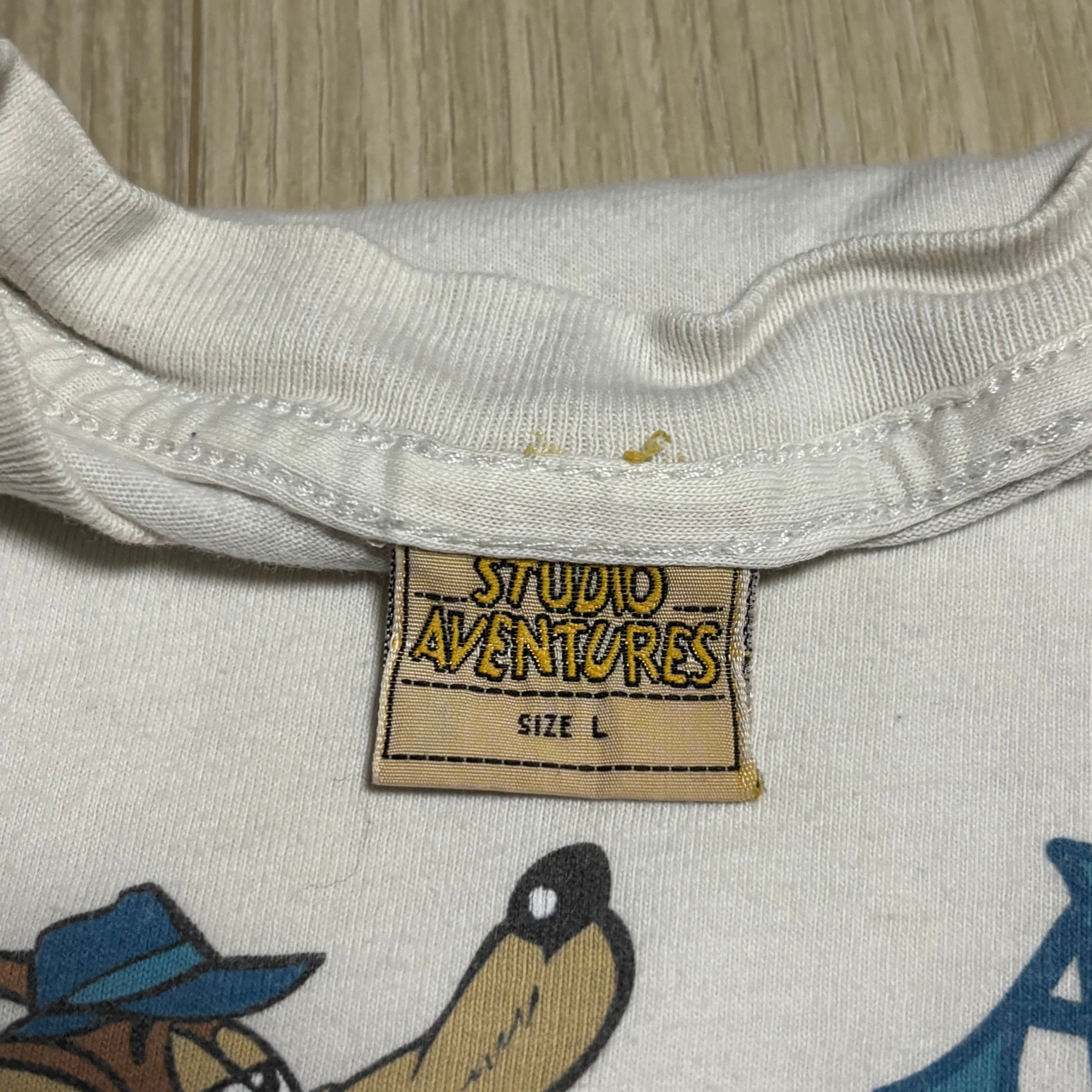 90s TEX AVERY tシャツ ドルーピー Droopy オオカミ WOLF Studio