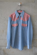 Red and blue Western shirt